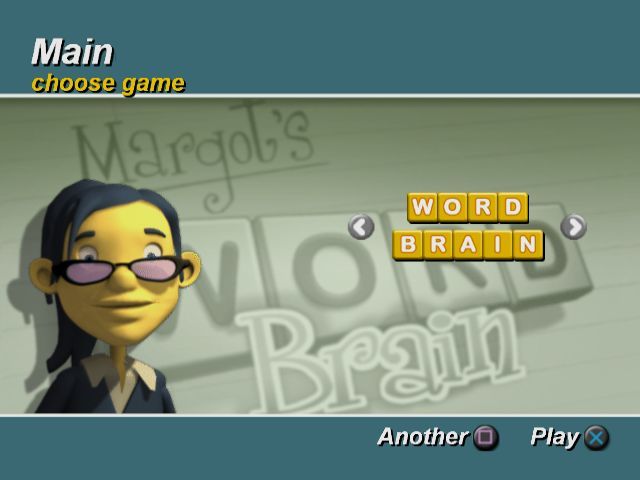 Margot's Word Brain screenshot 5 for Playstation 2